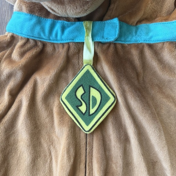 Rubie Scooby Doo Deluxe Costume Bodysuit Child Youth Medium (Kid 5-7 yrs) Plush - Picture 4 of 16